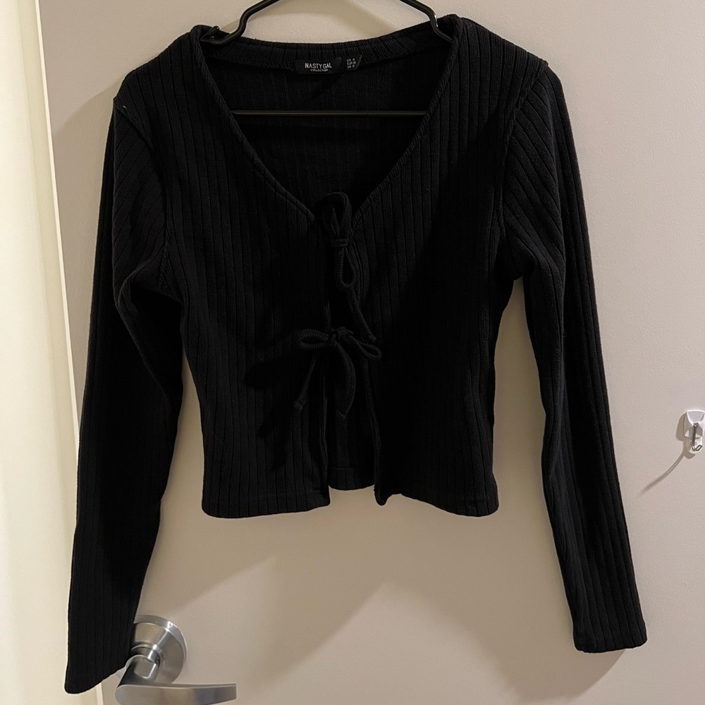 Nasty gal knit sweater top Size 4